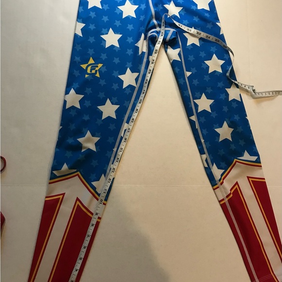 Wonder Woman fusion FG bundle size small leggings medium glitter top - Picture 11 of 16